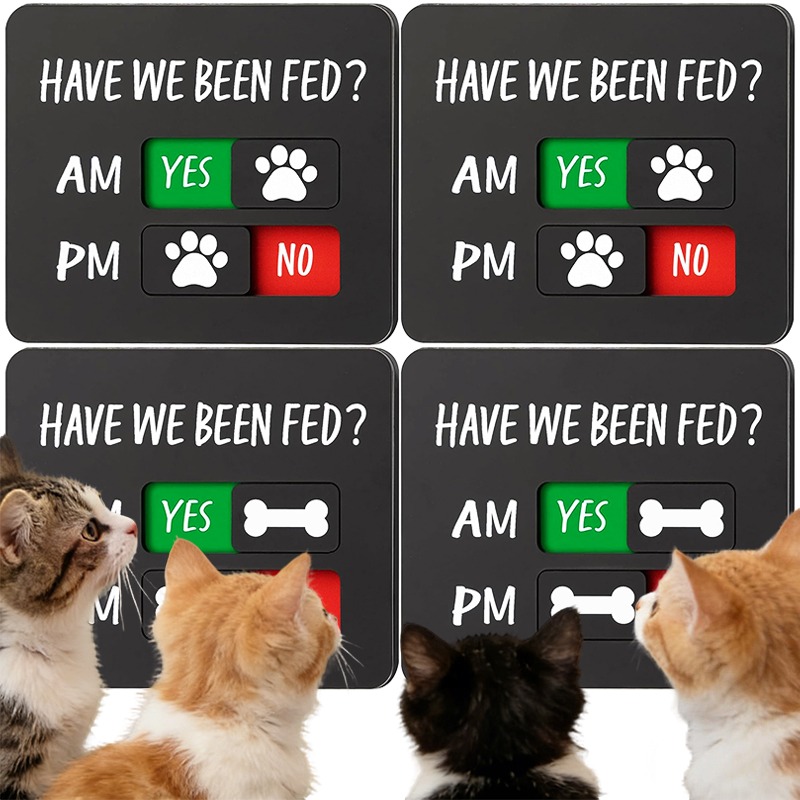 Pet Supplies Dog Food - 4/1PCS Magnetic Cat Dog Pets Feeding