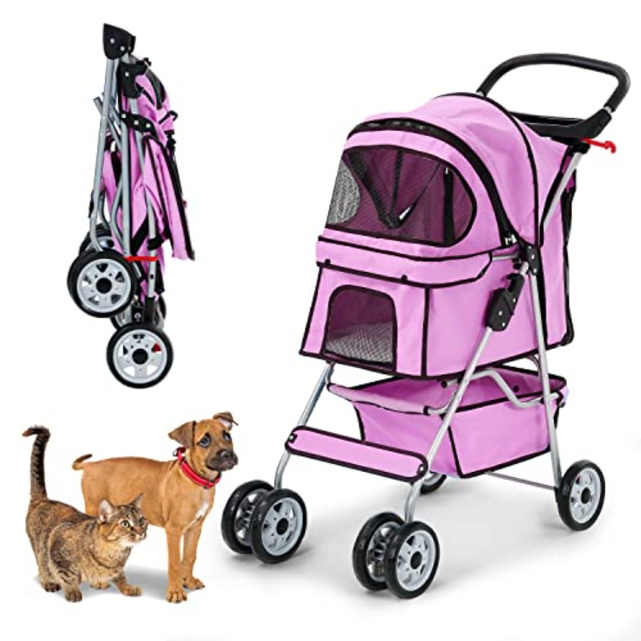 Pet Stroller Carrier - Pet stroller for small medium dogs:
