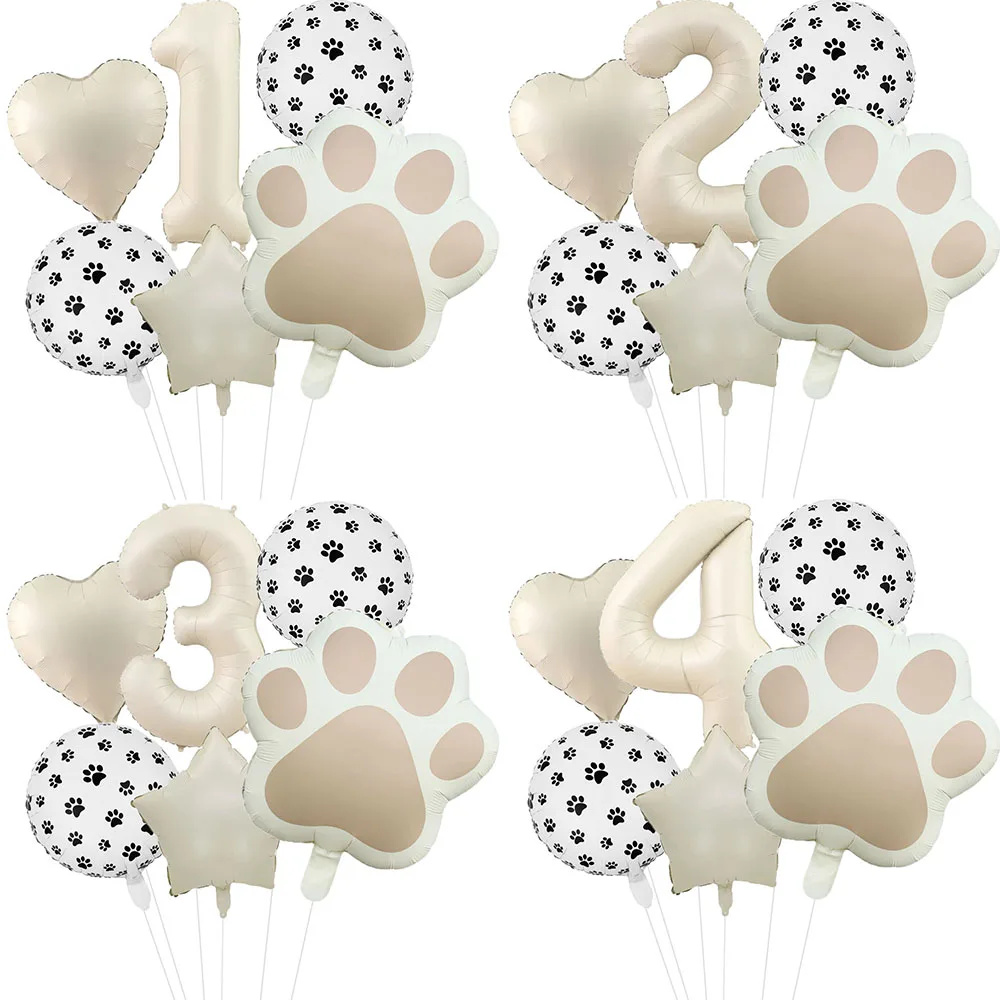 6pcs Animal Let's Pawty Dog Ca - Pet Supplies Warehouse 评论和价格