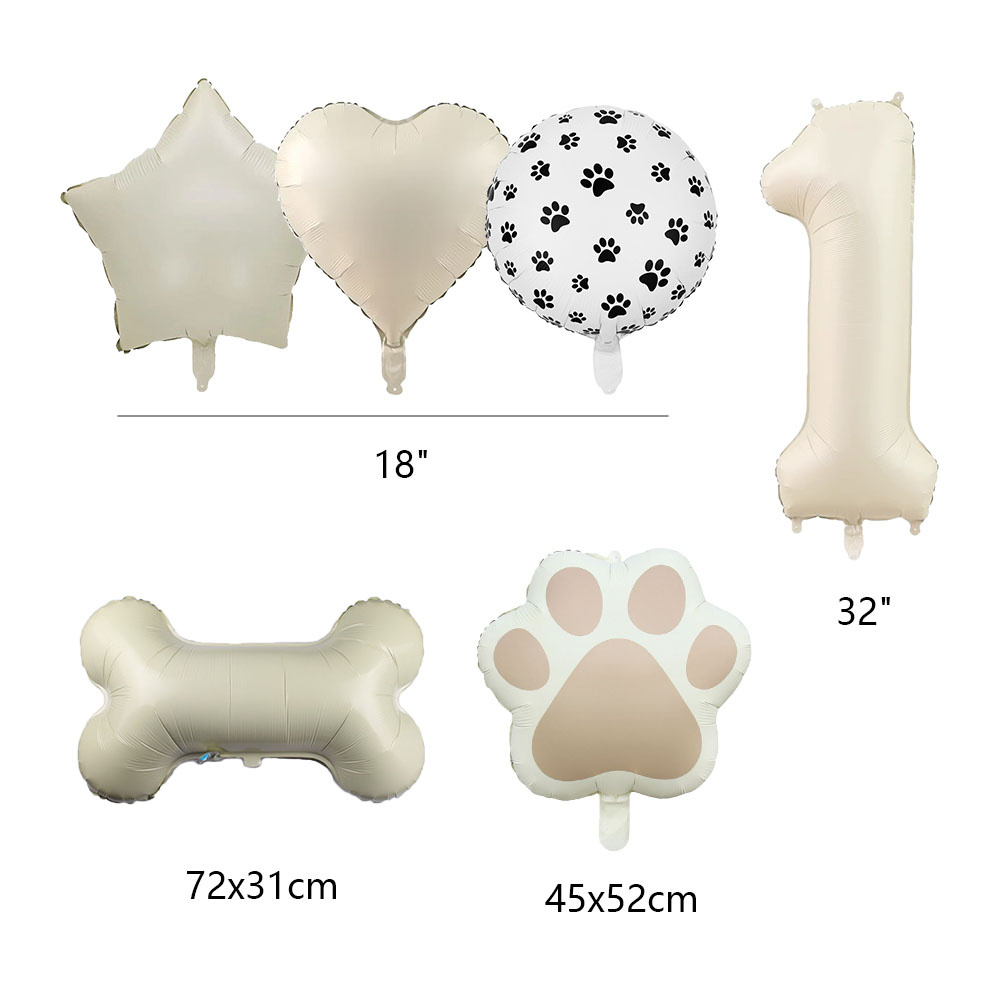 6pcs Animal Let's Pawty Dog Ca - Pet Supplies Warehouse 评论和价格