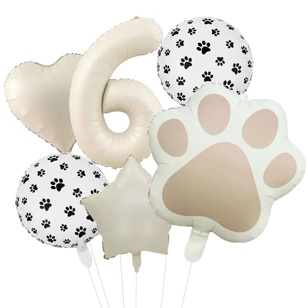 6pcs Animal Let's Pawty Dog Ca - Pet Supplies Warehouse 评论和价格
