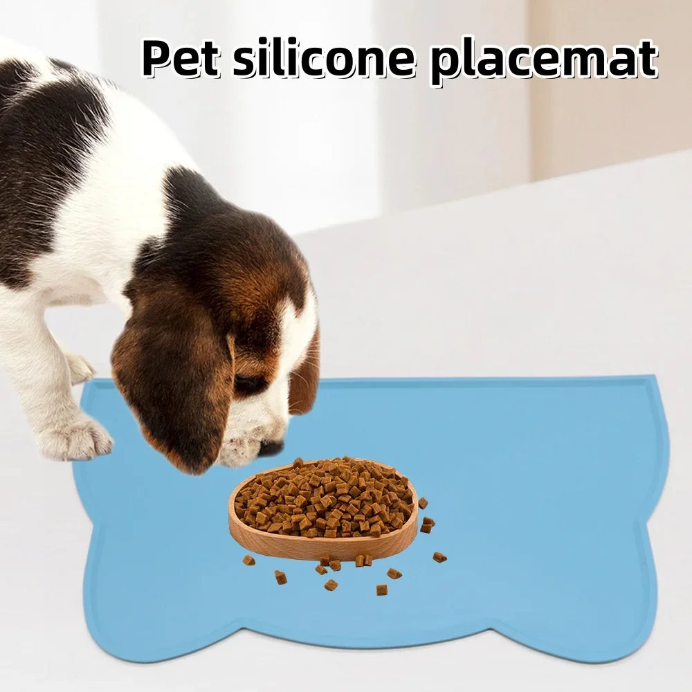 Silicone Pet Food Mat Easy To  - Pet Supplies Hours 评论和价格