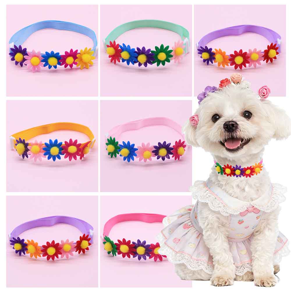 50PCS Colorful Dog Bowties Flo - Pet Supplies Wholesale 评论和价格