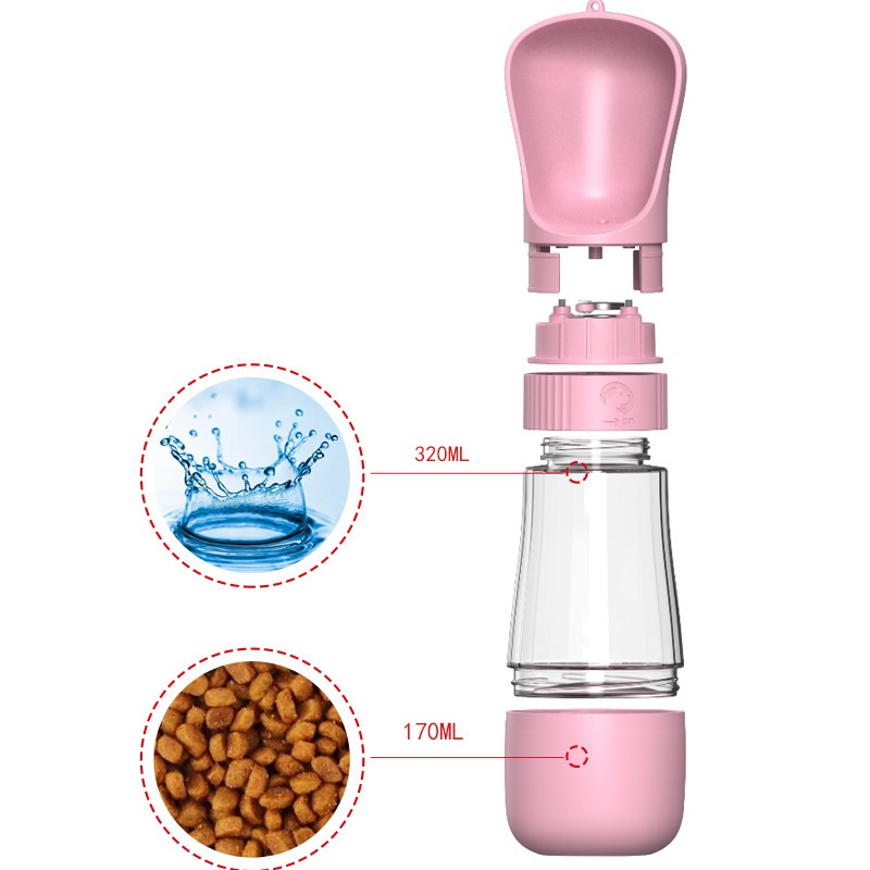 2 In 1 Portable Dog Water Bott - Pet Supplies Hours 评论和价格