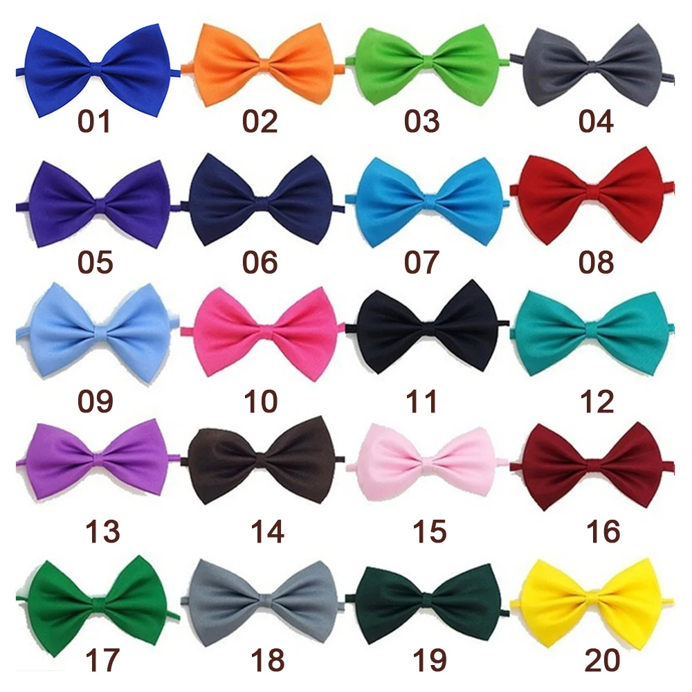 50/100pcs Dog Bows Mix Colors  - Pet Supplies Wholesale 评论和价格