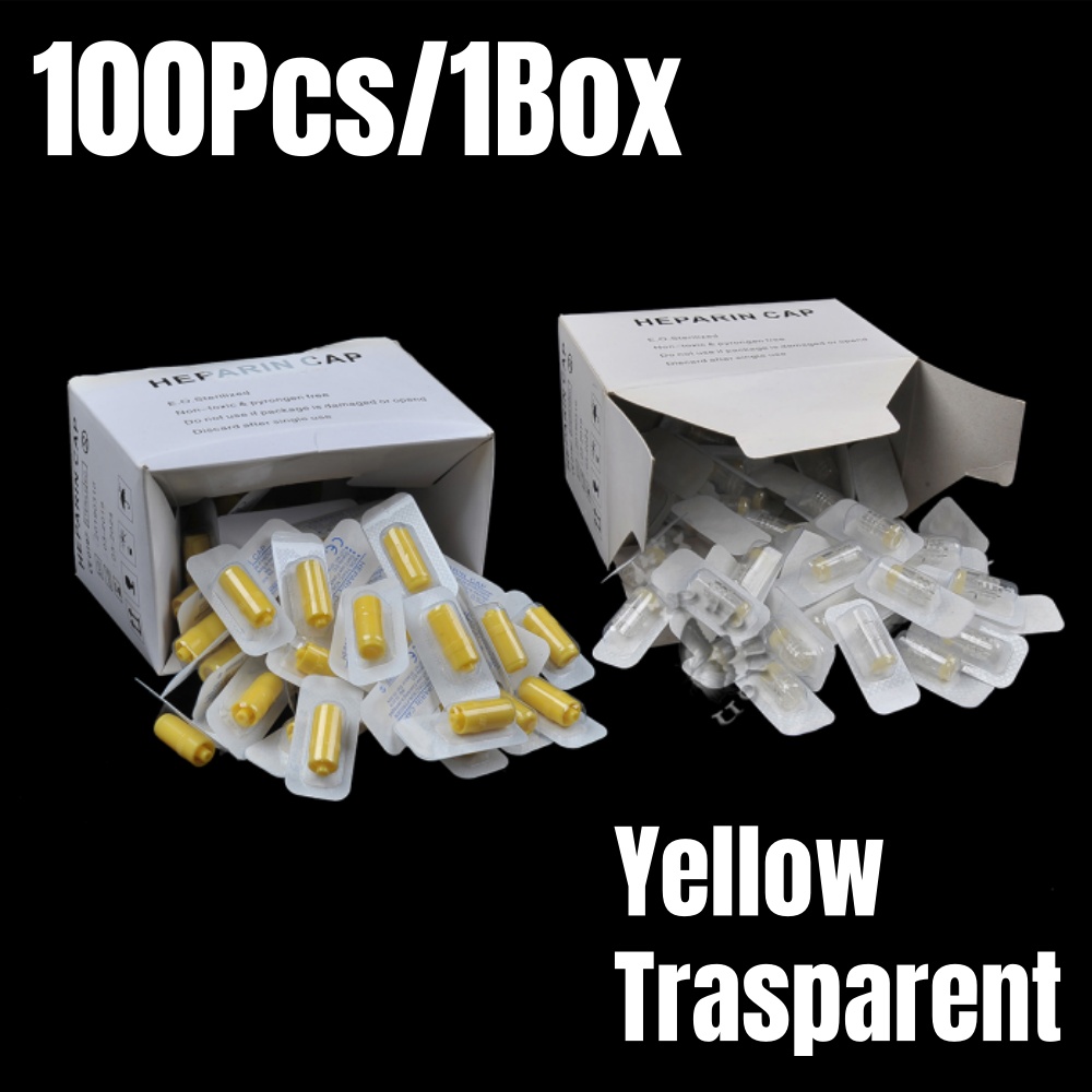 100Pcs/Box Heparin Cap IV Disp - Pet Supplies Warehouse 评论和价格