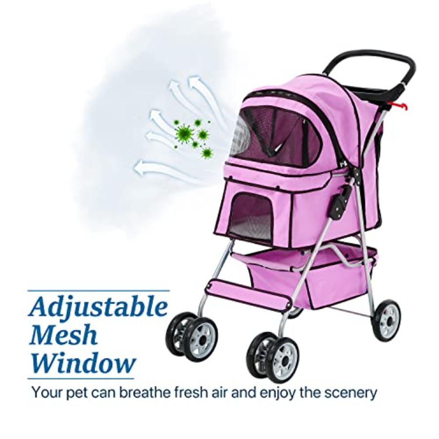 Pet stroller for small medium  - Pet Stroller Carrier 评论和价格