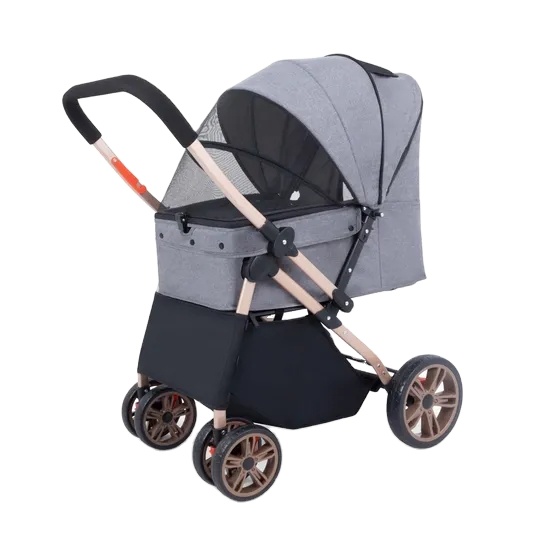 High Quality Foldable Pet Stro - Pet Stroller Carrier 评论和价格