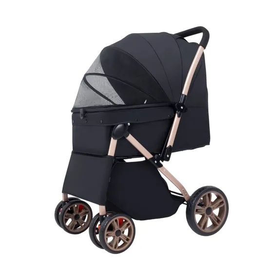 High Quality Foldable Pet Stro - Pet Stroller Carrier 评论和价格