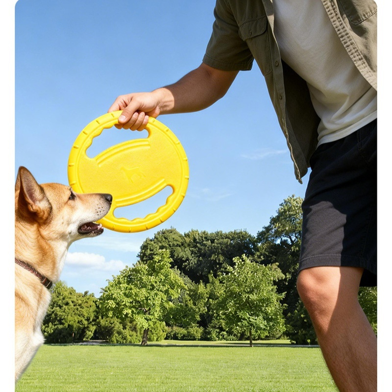 EVA Dog Flying Disc Handle Bit - Pet Supplies Wholesale 评论和价格