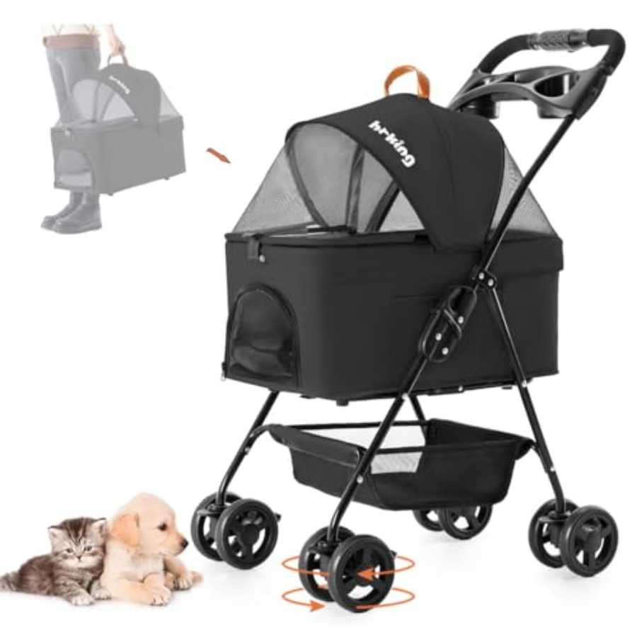 3-in-1 Pet Stroller for Small  - Pet Stroller Carrier 评论和价格