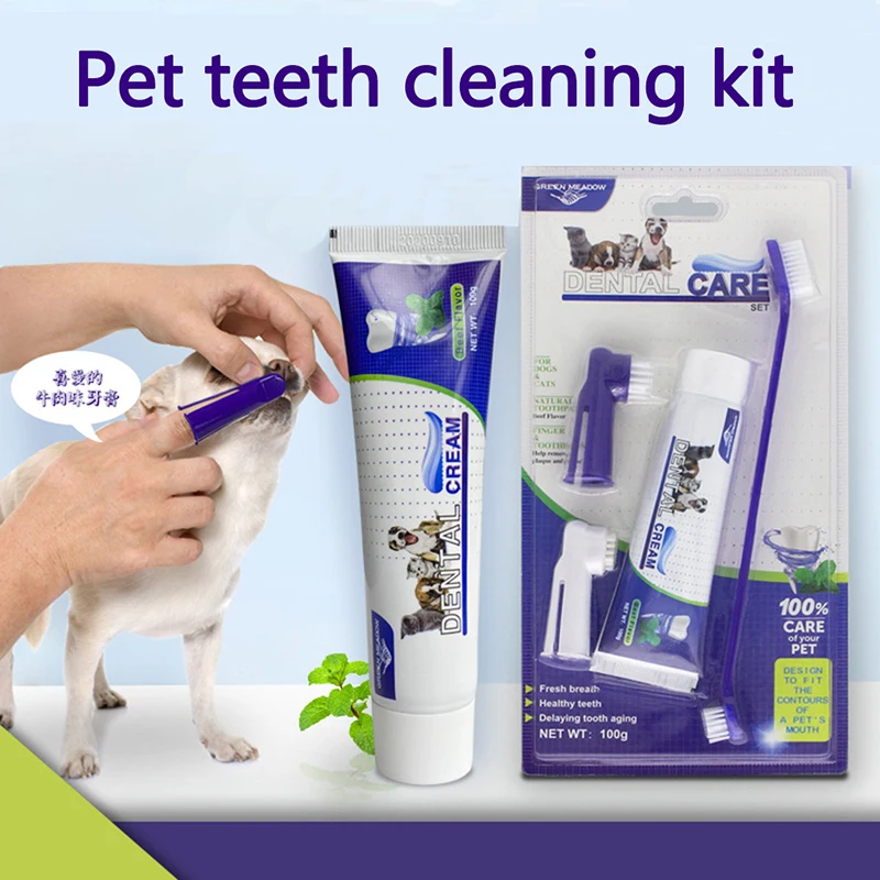 Pet Dog Cat Toothpaste Pupp  M - Pet Supplies Hours 评论和价格