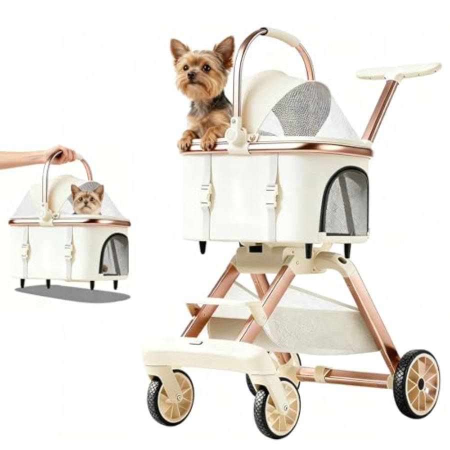 All-Terrain Pet Stroller for S - Pet Stroller Carrier 评论和价格