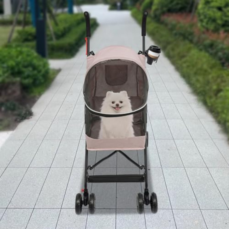 Pet Travel Stroller for Small  - Pet Stroller Carrier 评论和价格