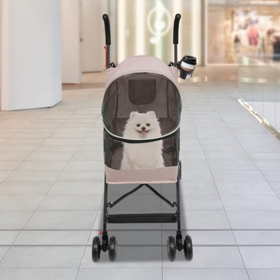 Pet Travel Stroller for Small  - Pet Stroller Carrier 评论和价格