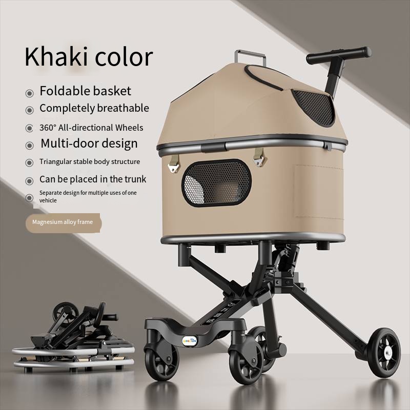 Magnesium alloy body pet strol - Pet Stroller Carrier 评论和价格