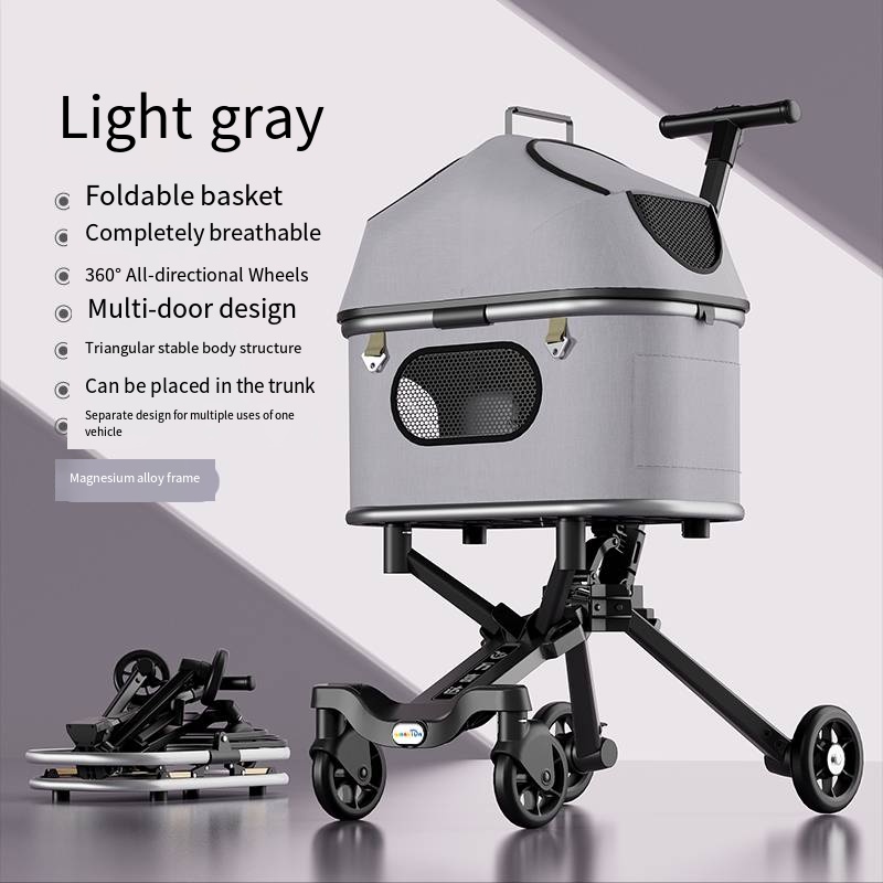 Magnesium alloy body pet strol - Pet Stroller Carrier 评论和价格