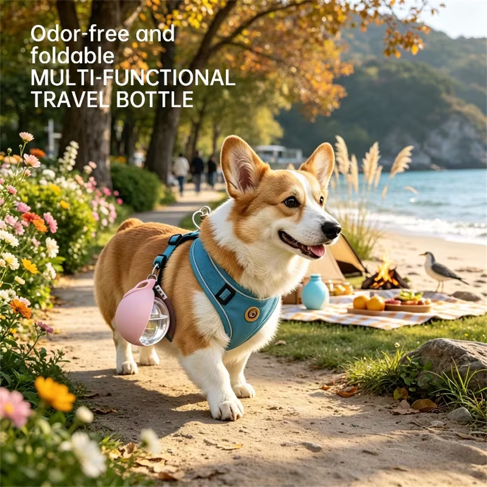 Portable Pet Water Bottle,Leak - Pet Supplies Dog Food 评论和价格