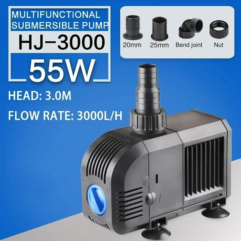 7-55W Ultra-Quiet HJ series 50 - Fish Tank Filter Pump 评论和价格