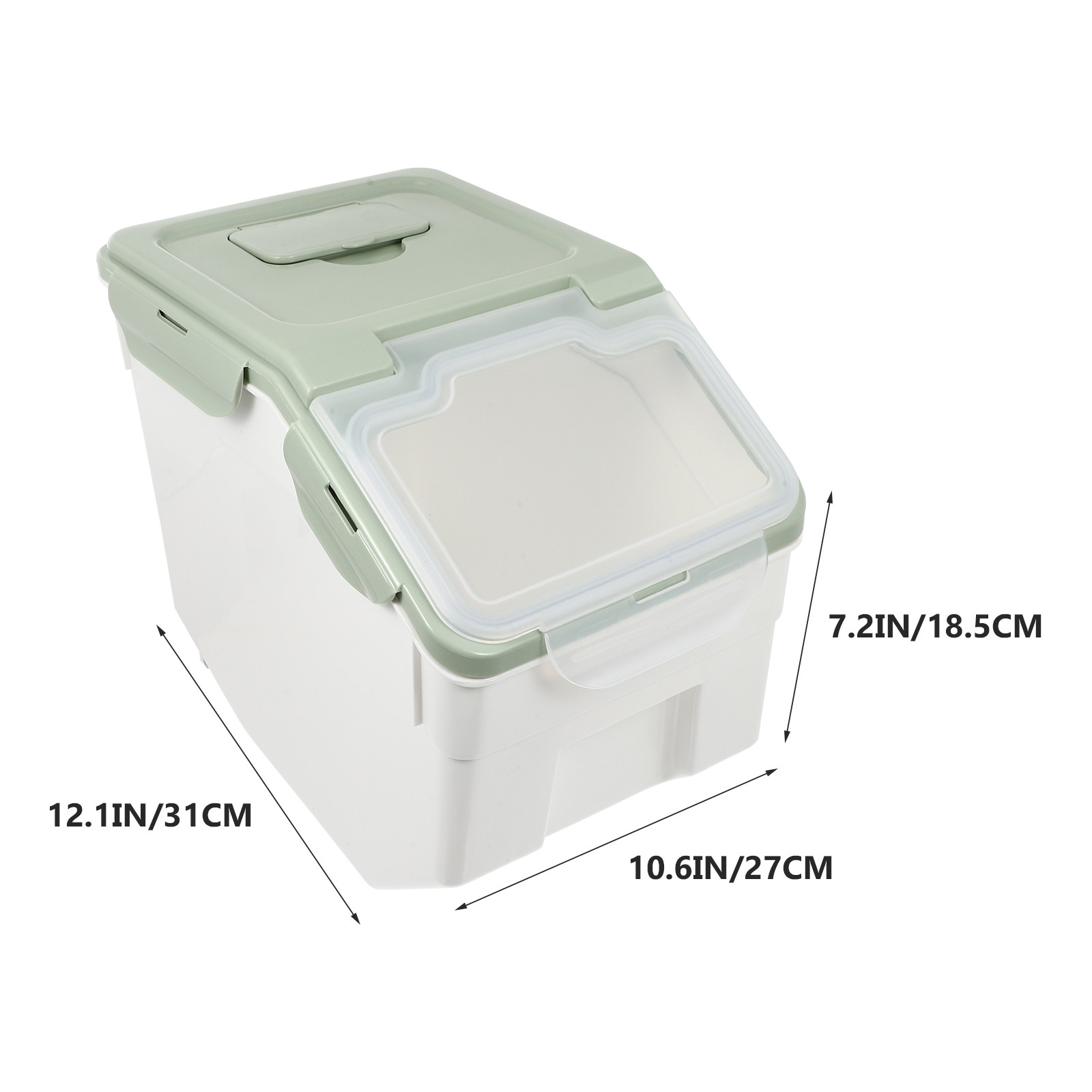 1Pcs Pet Food Storage Bin High - Pet Supplies Dog Food 评论和价格