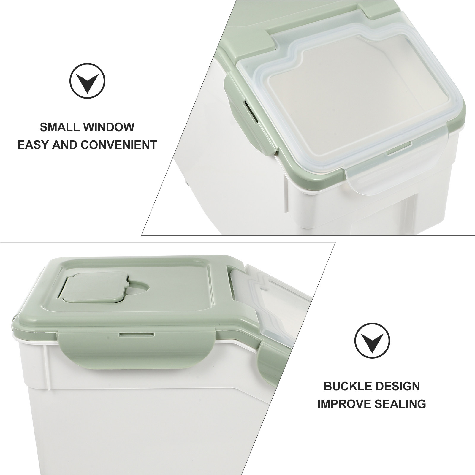 1Pcs Pet Food Storage Bin High - Pet Supplies Dog Food 评论和价格