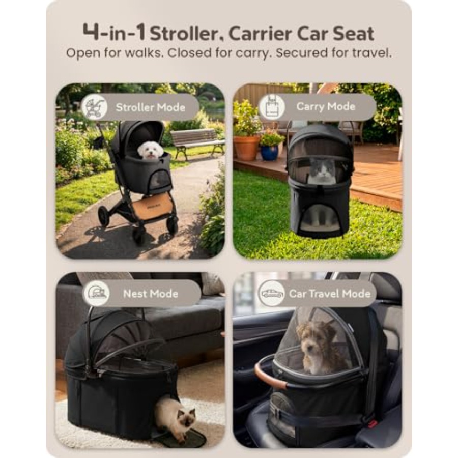Pet stroller for small/medium  - Pet Stroller Carrier 评论和价格