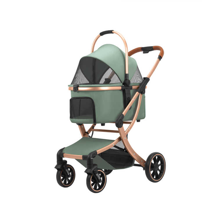 STLF5-in-1 Foldable Pet Stroll - Pet Stroller Carrier 评论和价格