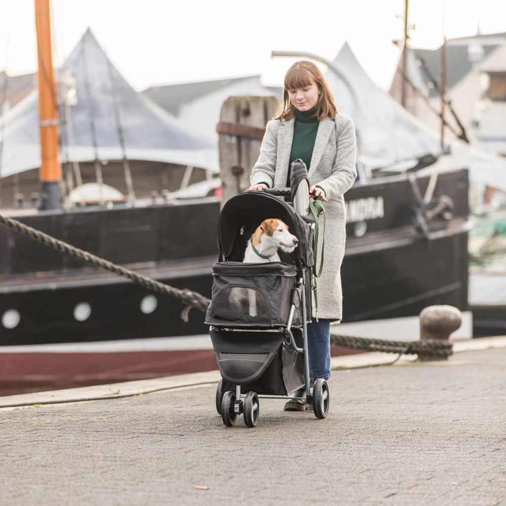 Foldable Pet Stroller for Cats - Pet Stroller Carrier 评论和价格