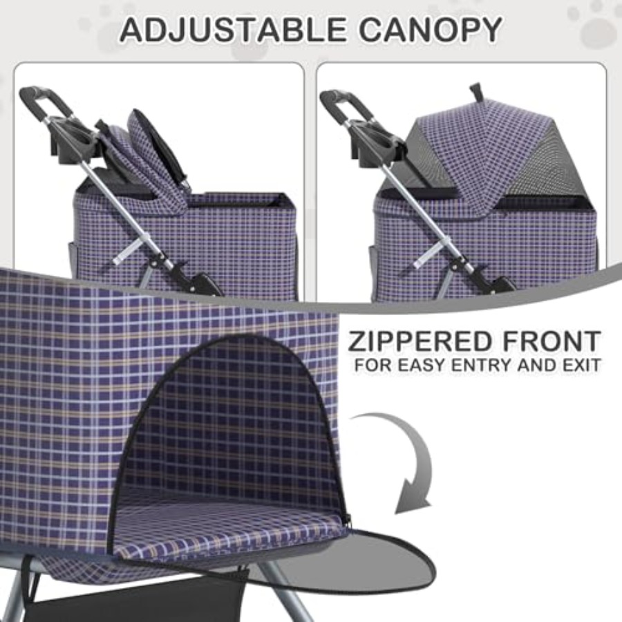 Pet stroller for small medium  - Pet Stroller Carrier 评论和价格