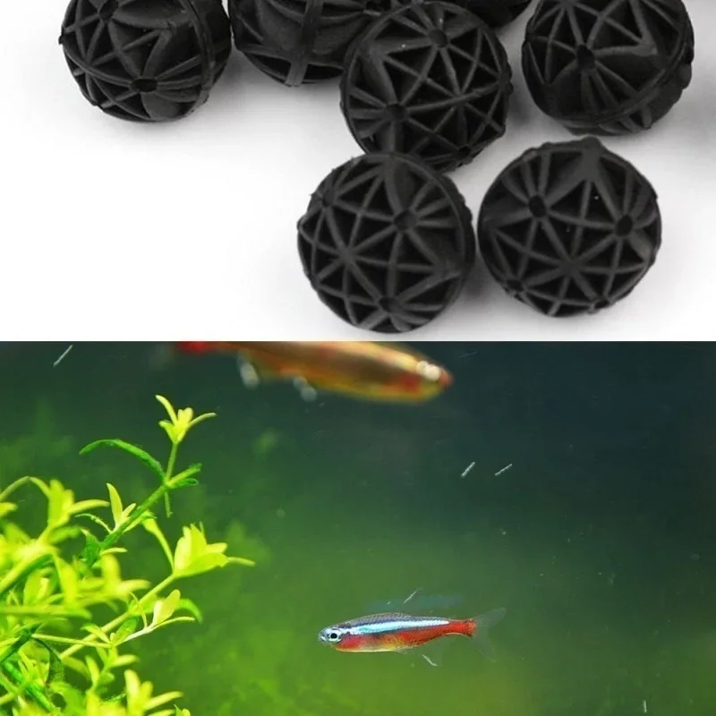 20Pcs 16mm Aquarium Filter Bio - Fish Tank Filter Pump 评论和价格