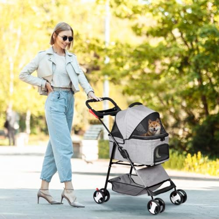 Pet Stroller for Small Medium  - Pet Stroller Carrier 评论和价格