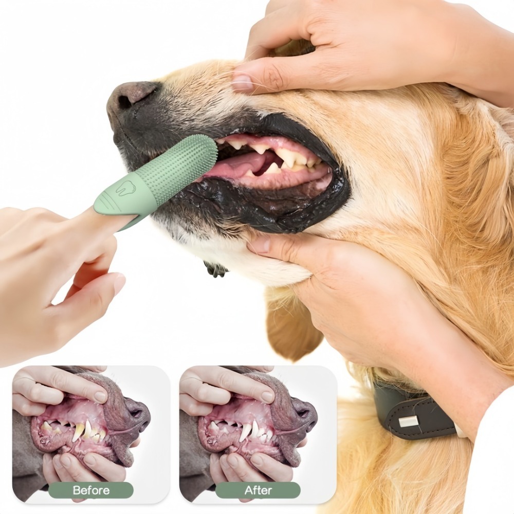 360 ° Pet Cleaning Finger Toot - Pet Supplies Dog Food 评论和价格