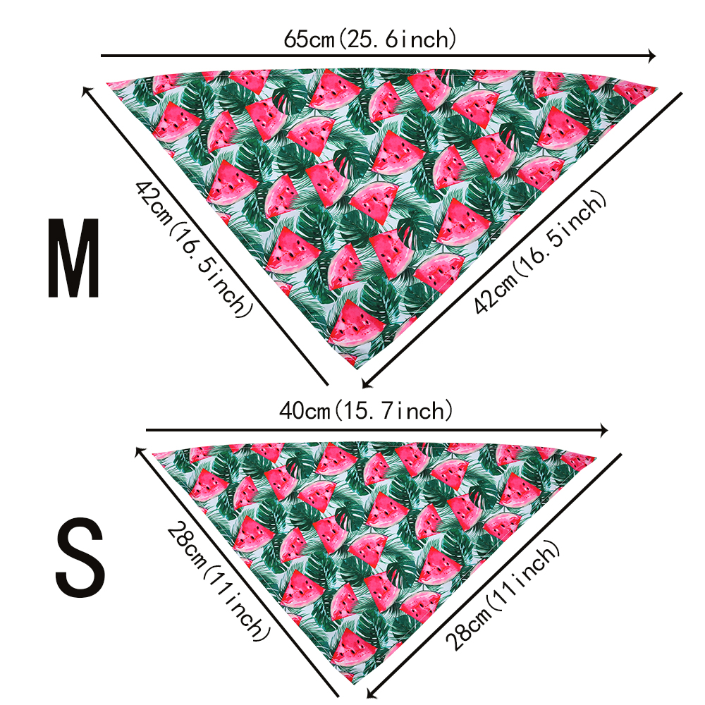 50pcs Dog Bandana Summer Fruit - Pet Supplies Hours 评论和价格