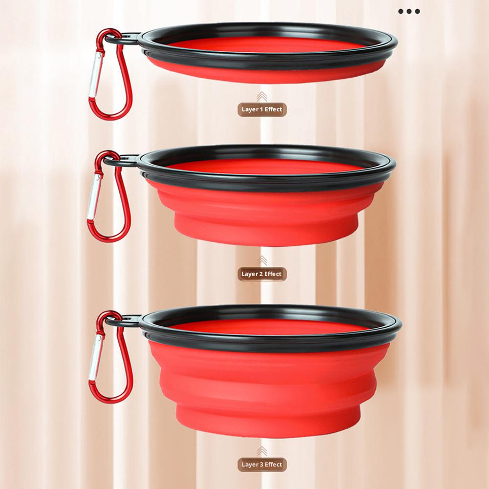 Dog Travel Bowl, Collapsible B - Pet Supplies Dog Food 评论和价格