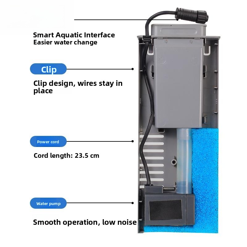 Smart Filter Material for  Fis - Fish Tank Filter Pump 评论和价格