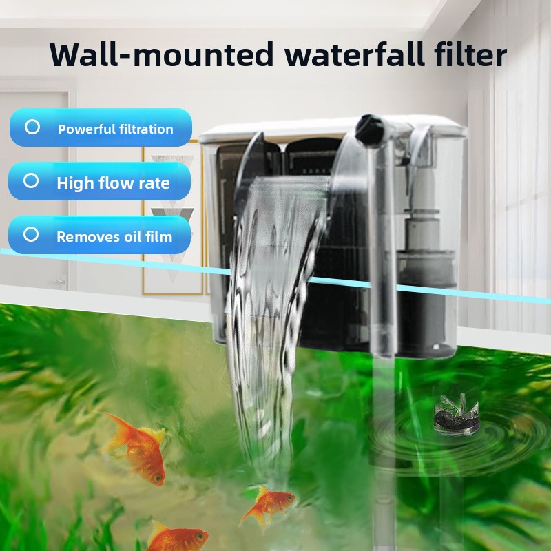  Wall-Mounted Aquarium Water P - Fish Tank Filter Pump 评论和价格