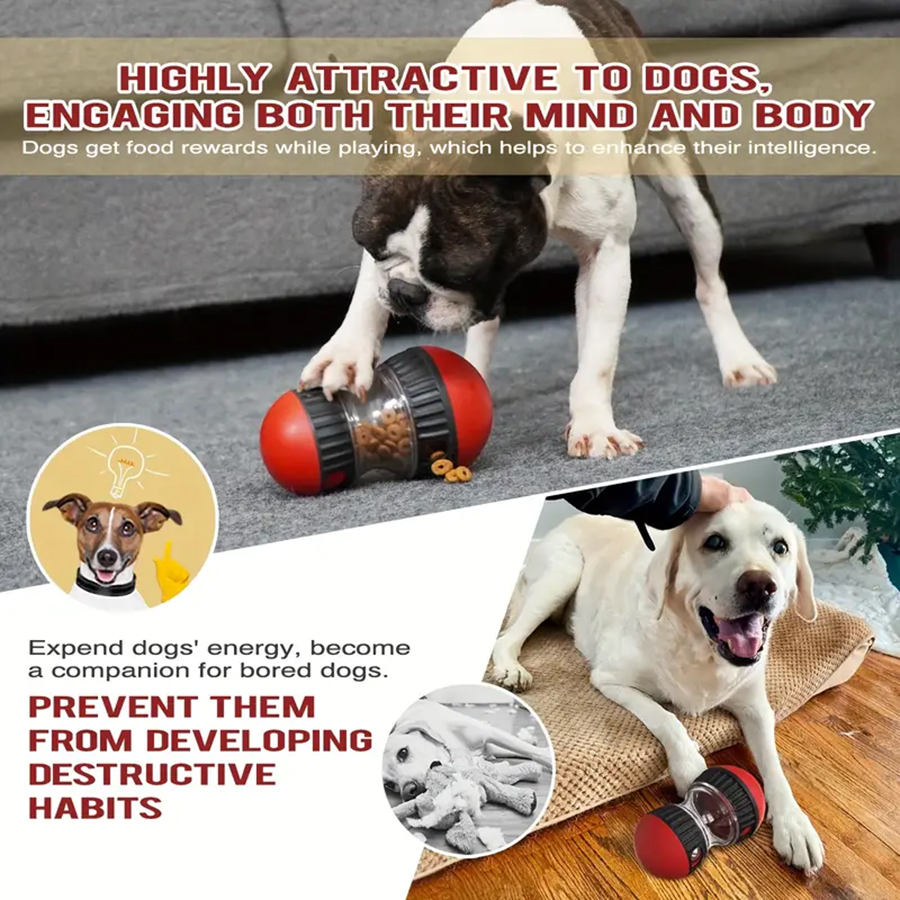 Dog Rolling Leakage Ball Slow  - Pet Supplies Dog Food 评论和价格