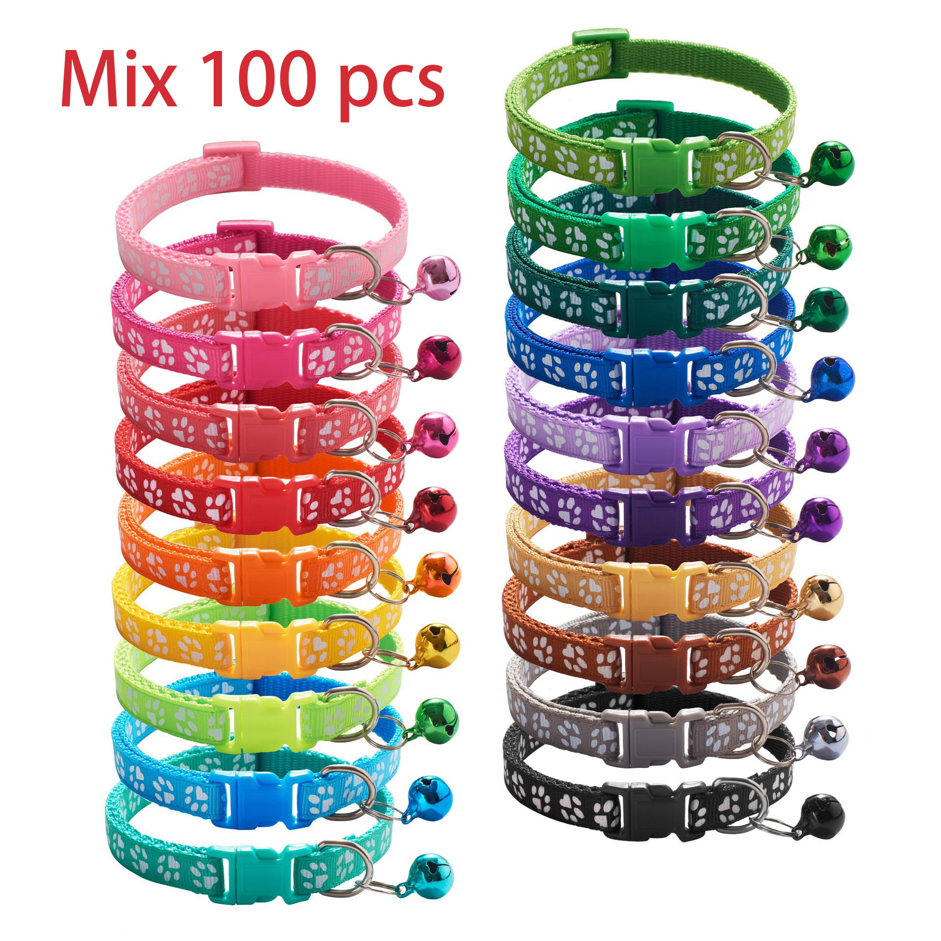 100 PCS Wholesale With Bell Co - Pet Supplies Wholesale 评论和价格